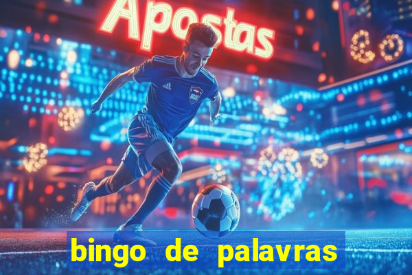 bingo de palavras de natal